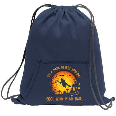 On A Dark Desert HighwayCool Wind In My Hair Witch Sweatshirt Cinch Pack Bag