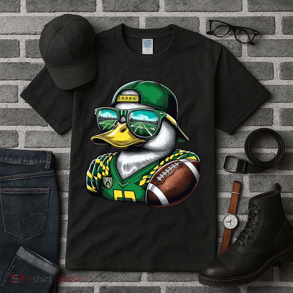 Oregon Apparel Design With Cute Green Duck Tall T-Shirt