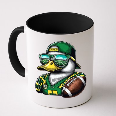 Oregon Apparel Design With Cute Green Duck Mug