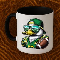 Oregon Apparel Design With Cute Green Duck Mug
