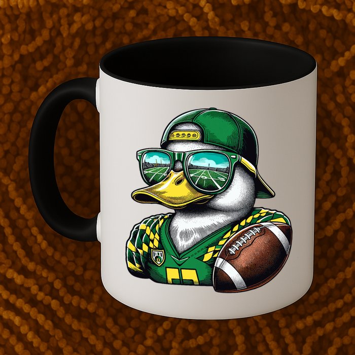 Oregon Apparel Design With Cute Green Duck Mug