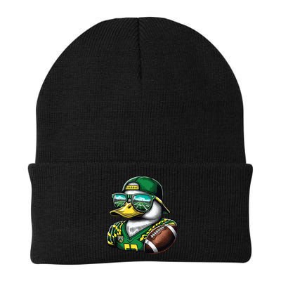 Oregon Apparel Design With Cute Green Duck Beanie