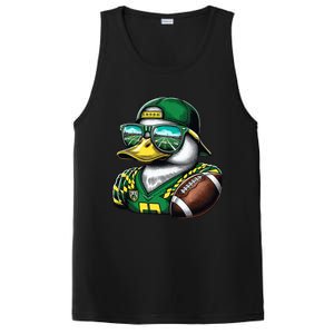 Oregon Apparel Design With Cute Green Duck PosiCharge Competitor Tank