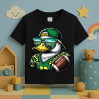 Oregon Apparel Design With Cute Green Duck Toddler T-Shirt