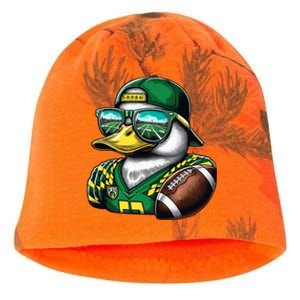 Oregon Apparel Design With Cute Green Duck Kati - Camo Knit Beanie