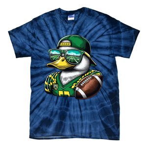 Oregon Apparel Design With Cute Green Duck Tie-Dye T-Shirt