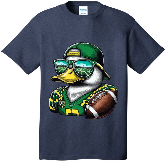 Oregon Apparel Design With Cute Green Duck T-Shirt