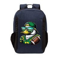 Oregon Apparel Design With Cute Green Duck Vector Backpack