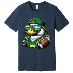 Oregon Apparel Design With Cute Green Duck Premium T-Shirt