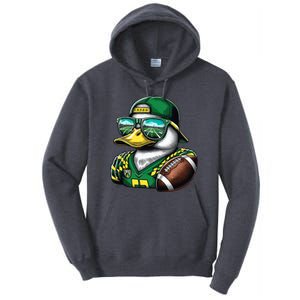 Oregon Apparel Design With Cute Green Duck Tall Hoodie