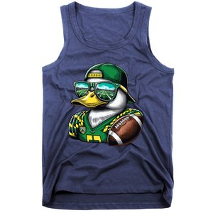 Oregon Apparel Design With Cute Green Duck Tank Top