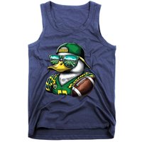 Oregon Apparel Design With Cute Green Duck Tank Top