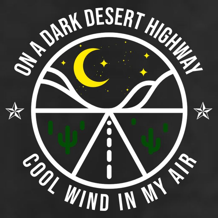 On A Dark Desert Highway Cool Wind In My Hair Adventurous Cool Comfort Performance Bucket Hat