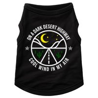 On A Dark Desert Highway Cool Wind In My Hair Adventurous Doggie Tank