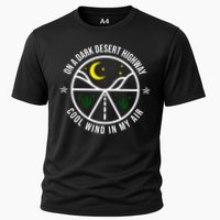 On A Dark Desert Highway Cool Wind In My Hair Adventurous Performance Shirt