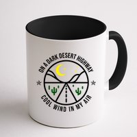 On A Dark Desert Highway Cool Wind In My Hair Adventurous Mug