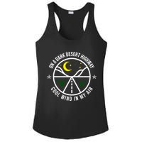 On A Dark Desert Highway Cool Wind In My Hair Adventurous Ladies PosiCharge Competitor Racerback Tank