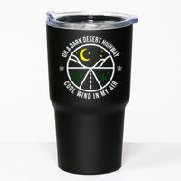On A Dark Desert Highway Cool Wind In My Hair Adventurous Tumbler