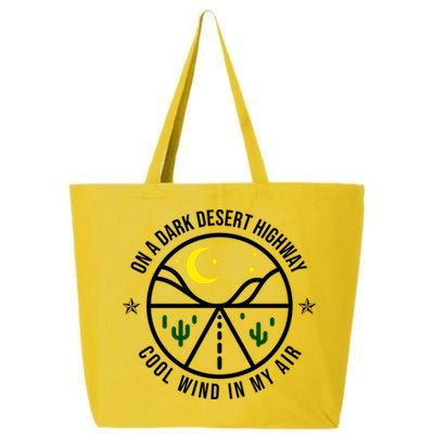 On A Dark Desert Highway Cool Wind In My Hair Adventurous 25L Jumbo Tote