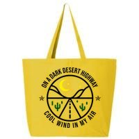 On A Dark Desert Highway Cool Wind In My Hair Adventurous 25L Jumbo Tote