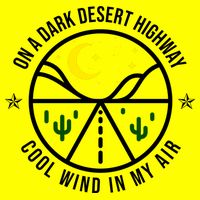 On A Dark Desert Highway Cool Wind In My Hair Adventurous 25L Jumbo Tote