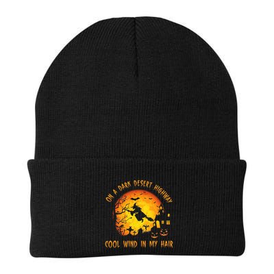 On A Dark Desert Highwaycool Wind In My Hair Witch Knit Cap Winter Beanie