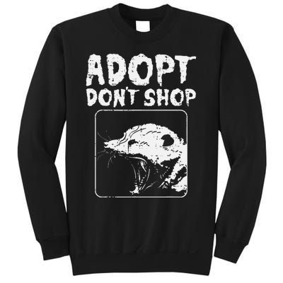 Opossum Adopt Dont Shop Possum S.T.R.E.E.T Cat Pet Sweatshirt