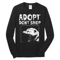 Opossum Adopt Dont Shop Possum S.T.R.E.E.T Cat Pet Tall Long Sleeve T-Shirt