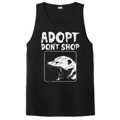 Opossum Adopt Dont Shop Possum S.T.R.E.E.T Cat Pet PosiCharge Competitor Tank