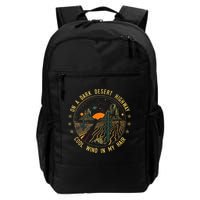 On A Dark Desert Highway Cool Wind In Retro Backpack