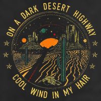 On A Dark Desert Highway Cool Wind In Retro 25L Jumbo Tote