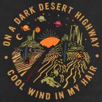 On A Dark Desert Highway Adventure Beanie