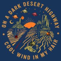 On A Dark Desert Highway Adventure Infant Baby Jersey Bodysuit