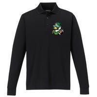 Oregon Apparel Design For Women Performance Long Sleeve Polo