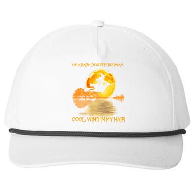 On A Dark Desert Highway Cool Wind In My Hair Witch Halloween Snapback Five-Panel Rope Hat