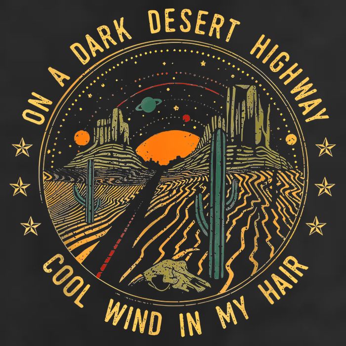 On A Dark Desert Highway Cool Wind In Retro Knit Cap Winter Beanie