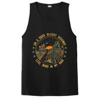 On A Dark Desert Highway Cool Wind In Retro PosiCharge Competitor Tank