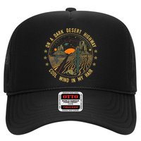 On A Dark Desert Highway Cool Wind In Retro Trucker Hat