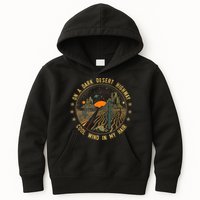 On A Dark Desert Highway Cool Wind In Retro Kids Hoodie
