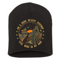 On A Dark Desert Highway Cool Wind In Retro Short Acrylic Beanie