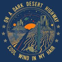 On A Dark Desert Highway Cool Wind In Retro Infant Baby Jersey Bodysuit
