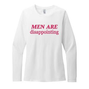 Ohkay Are Disappointing Womens CVC Long Sleeve Shirt