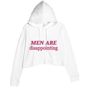 Ohkay Are Disappointing Crop Fleece Hoodie