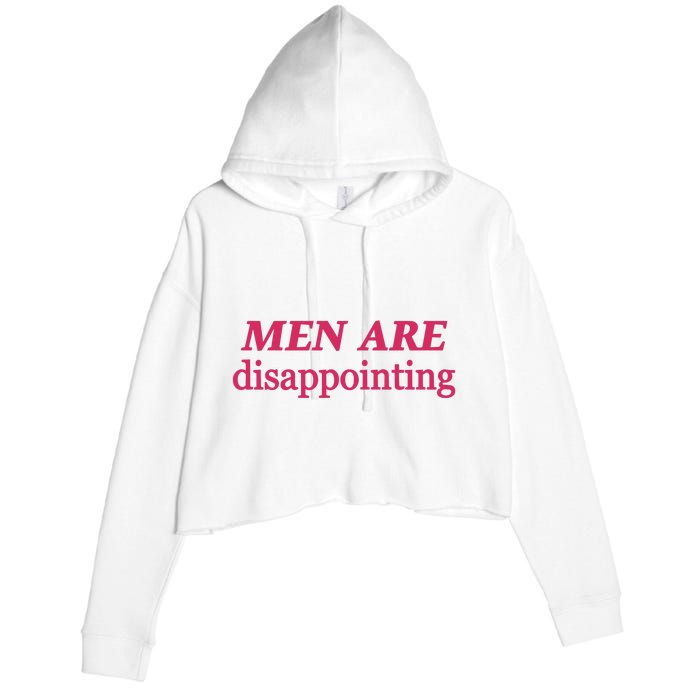 Ohkay Are Disappointing Crop Fleece Hoodie