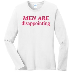 Ohkay Are Disappointing Ladies Long Sleeve Shirt