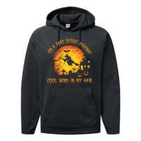 On A Dark Desert Highway Cool Wind In My Hair Funny Halloween Performance Fleece Hoodie