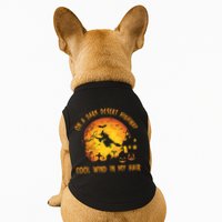 On A Dark Desert Highway Cool Wind In My Hair Funny Halloween Doggie Tank