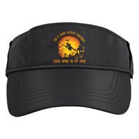 On A Dark Desert Highway Cool Wind In My Hair Funny Halloween Adult Drive Performance Visor