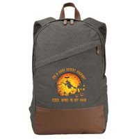 On A Dark Desert Highway Cool Wind In My Hair Funny Halloween Cotton Canvas Backpack