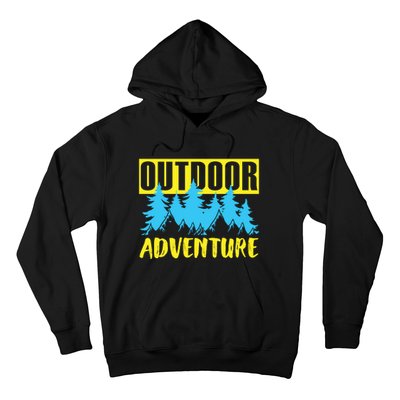 Outdoor Adventure Enthusiast Graphic Hoodie